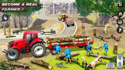 大きなトラクター農業ゲーム 3Dのおすすめ画像3