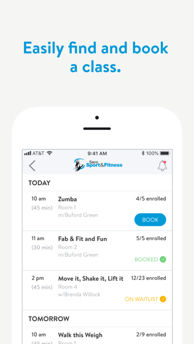 Saco Fitness Training Screenshot