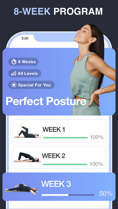 BackEase Posture Home Exercise Screenshot
