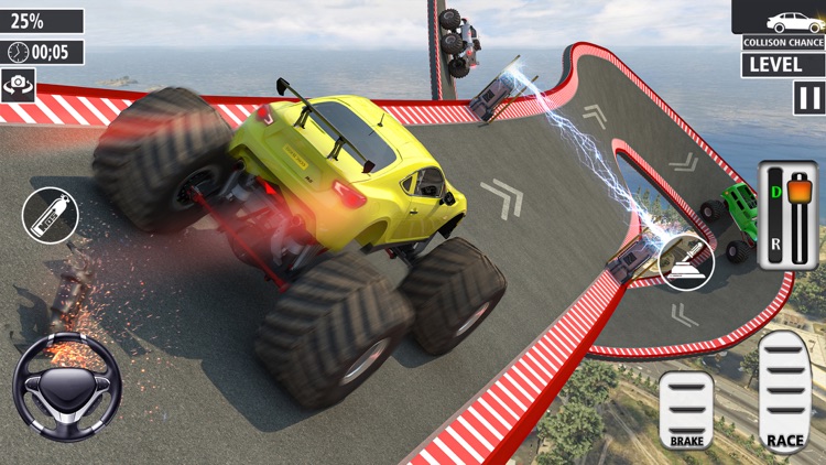 Monster Truck Stunt Racing 3D