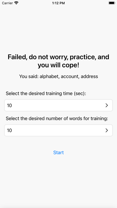 Remember Words - vocabulary Screenshot