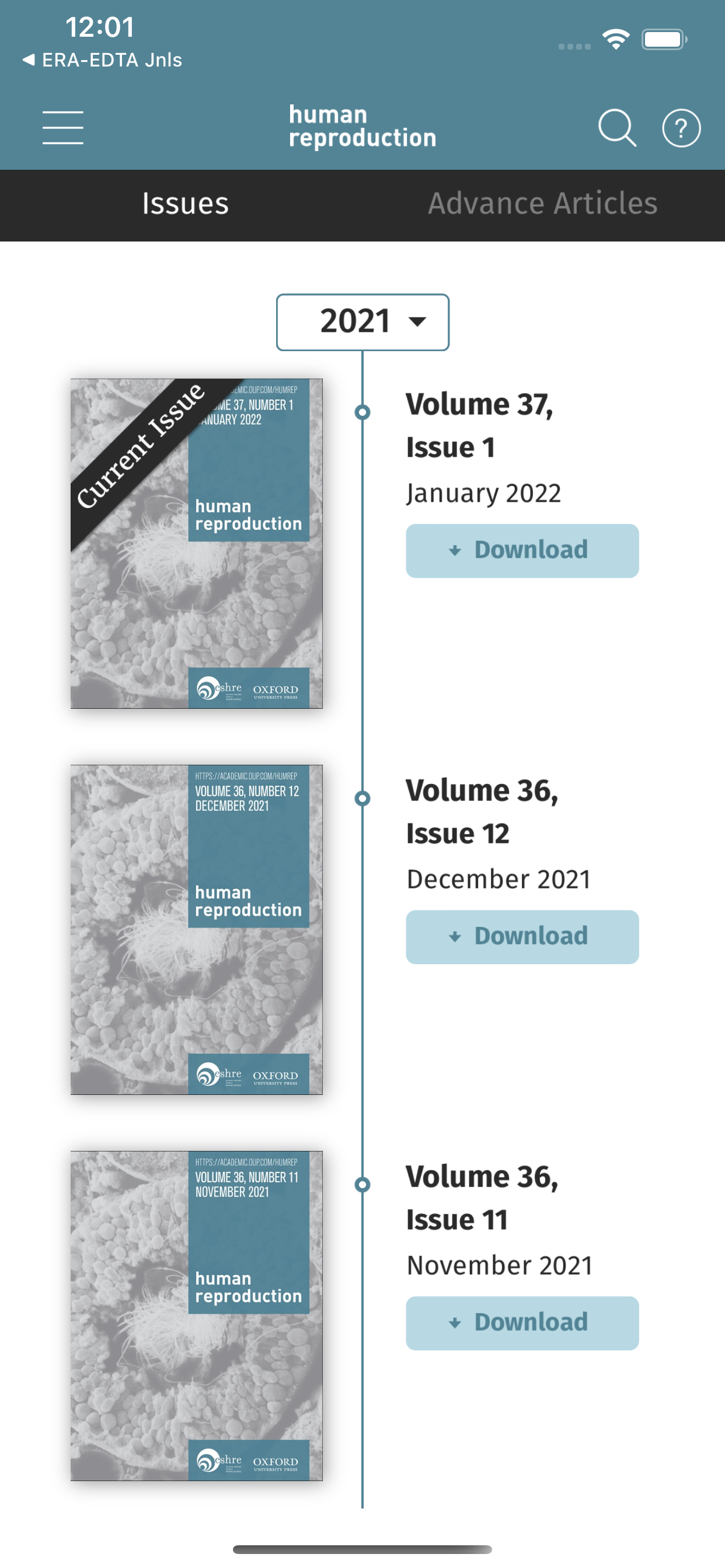 ESHRE (Journals)