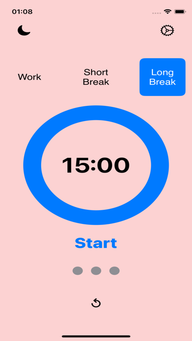 Basic Pomodoro Timer Screenshot
