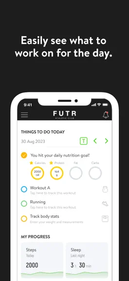 Game screenshot Futr Athletic Club apk