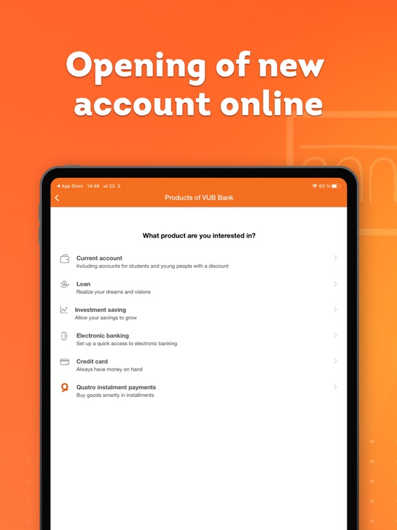 Screenshot #4 pour VÚB Mobile Banking