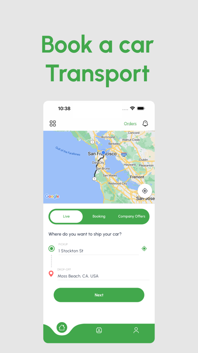 Auto Transport Service Screenshot