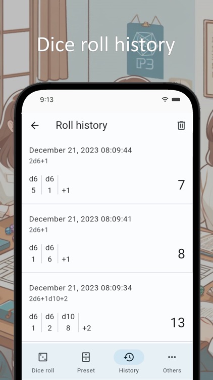 Saving roll : Dice roller app screenshot-4