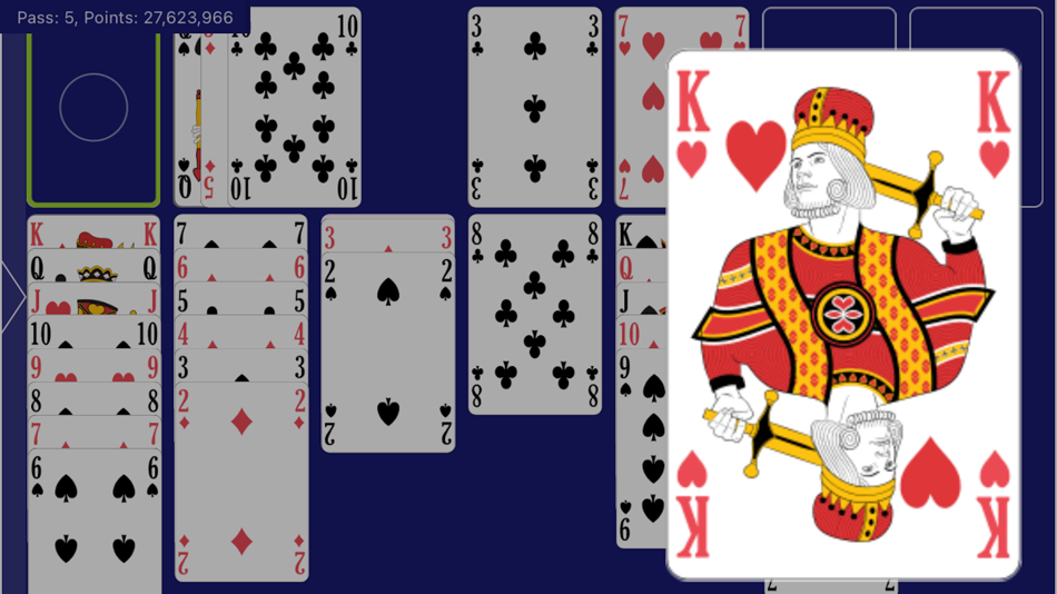 #2. KubiSolitaire (iOS) 由: Paul Kubitscheck