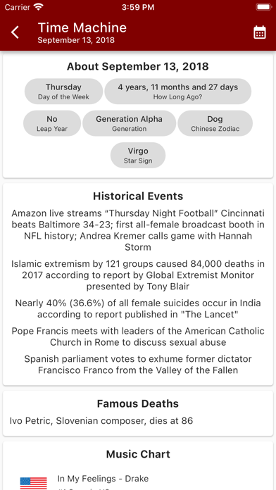 History Explorer - Time Travel Screenshot