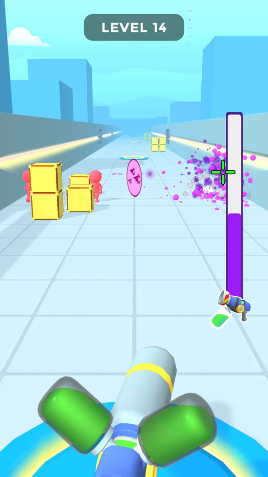 #4. Shrink Gun Runner (iOS) 由: Full Fat Productions Ltd