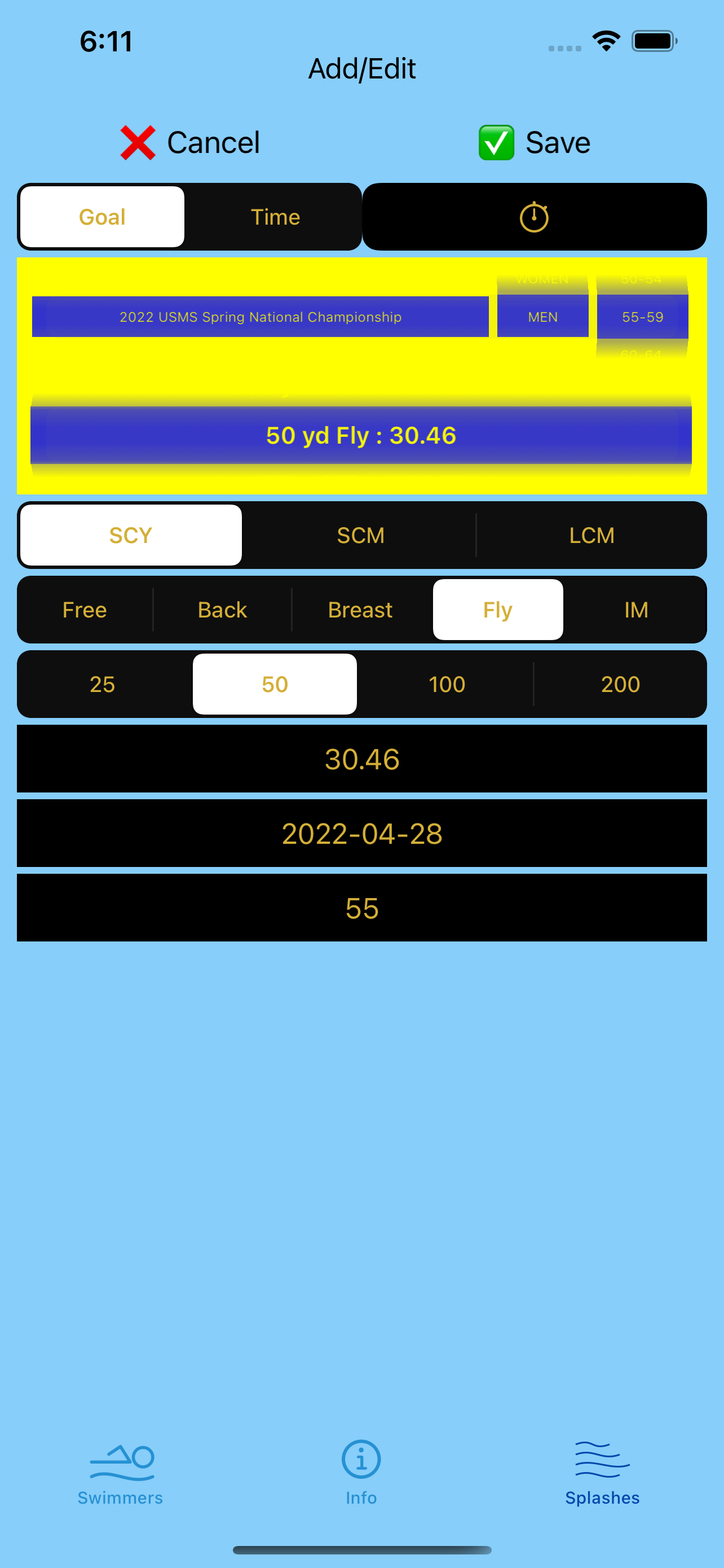 Swimsight CTLMSC