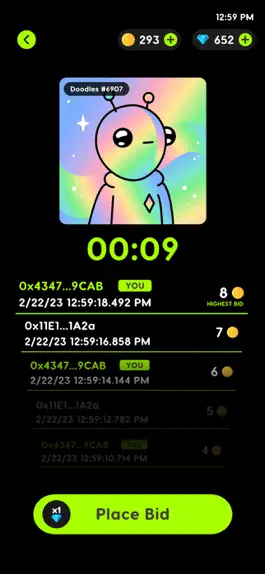 Game screenshot WenBid: NFT Deals hack