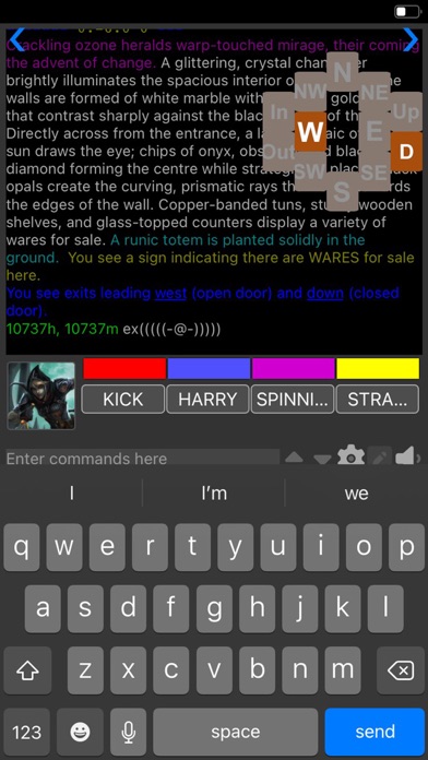 Nexus MUD Client Screenshot