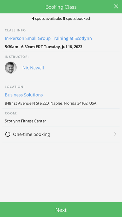 TriCore Wellness Screenshot
