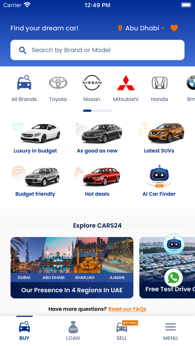 CARS24 UAE | Used Cars in UAE Screenshot