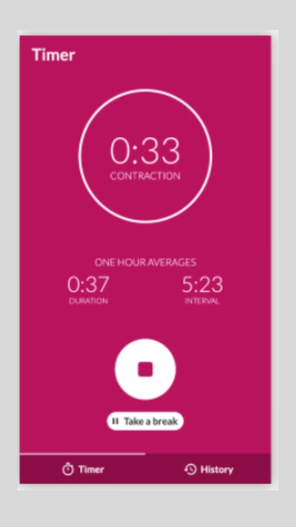 Contraction Timer App.