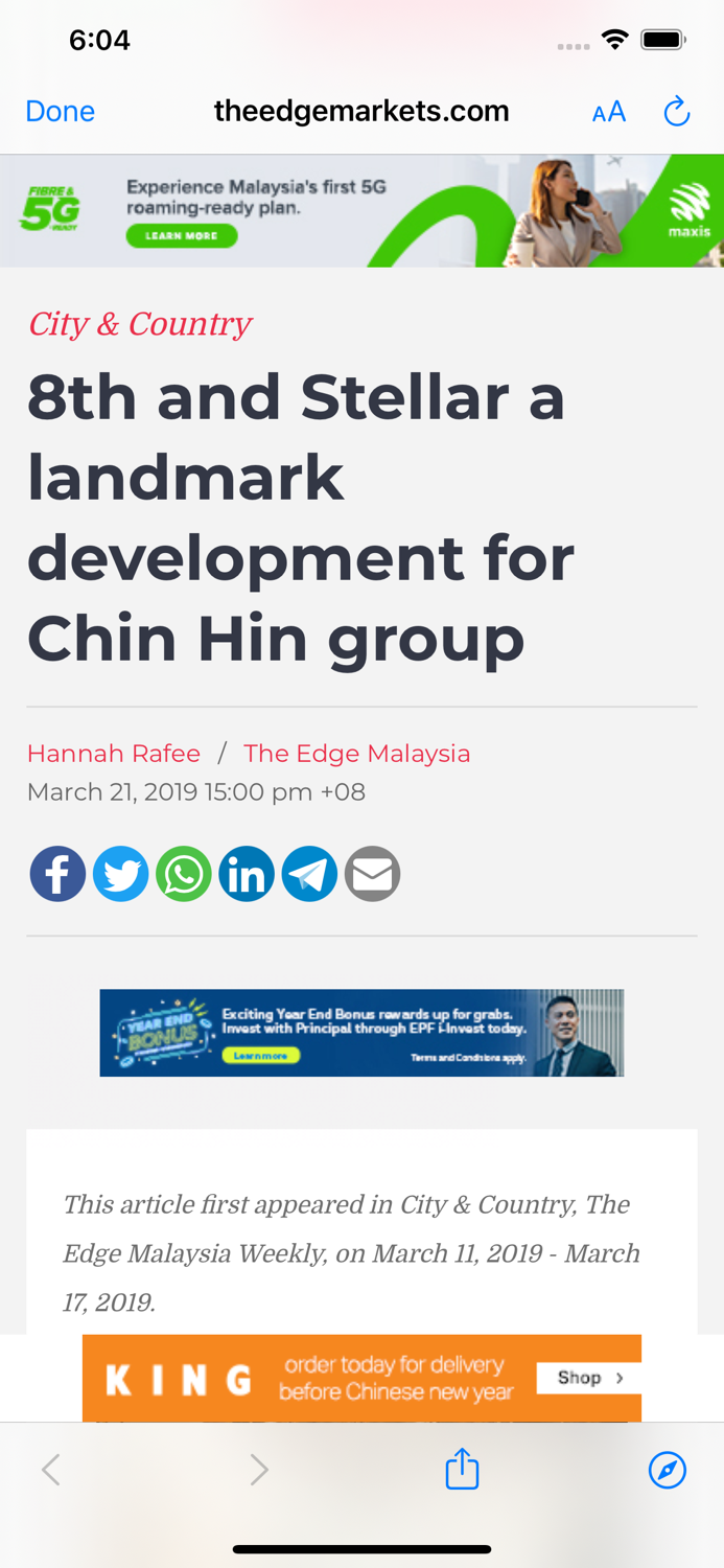 Chin Hin Group Property