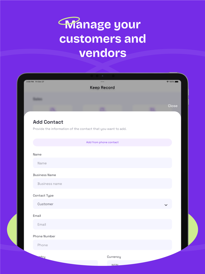 Tyms - Accounting App