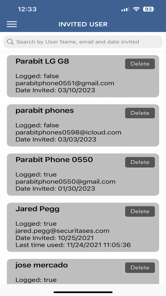 MMR Bluetooth Access Control