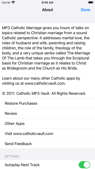 Audio Catholic Marriage Screenshot