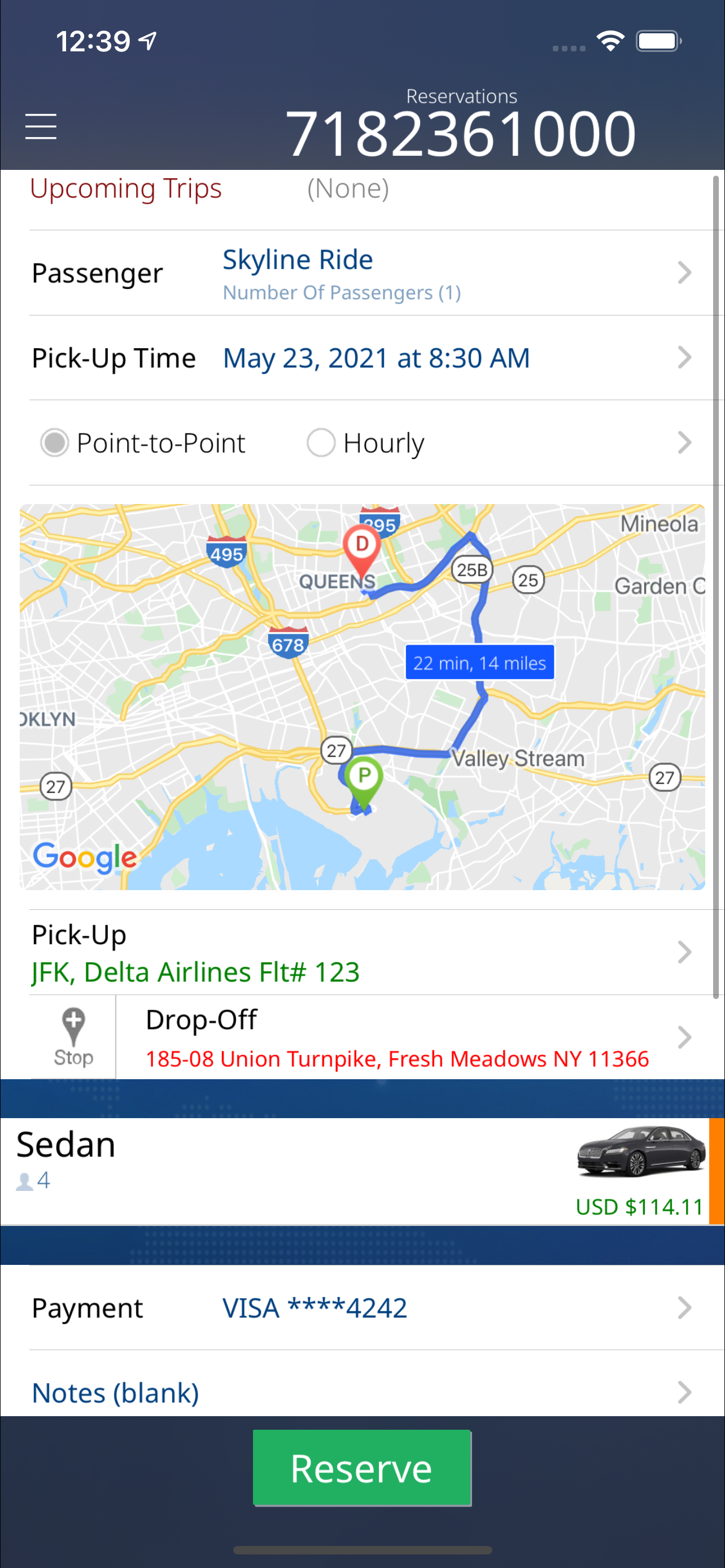 SkylineRide App