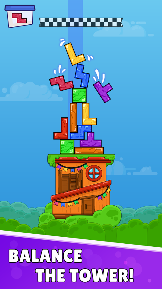 #6. Tetris Tower: Falling Blocks (iOS) Podle: Ludu