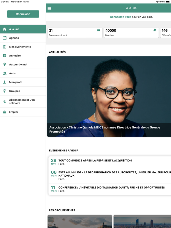 Screenshot #5 pour ESTP Alumni