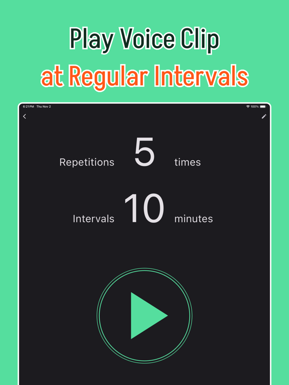 RepeatVoice: Interval Player