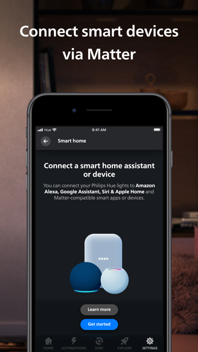 Philips Hue Screenshot