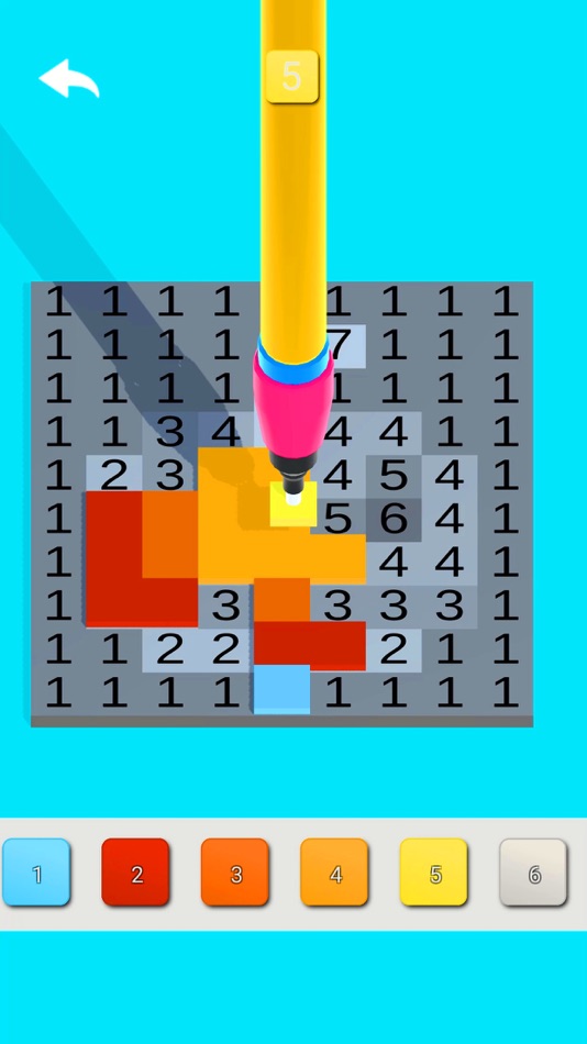 #5. Pixel Color 3D - Block Paint (iOS) By: Yasin Dalgic