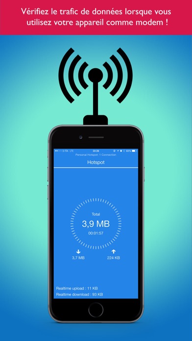 Screenshot #2 pour Hotspot Monitor Pro- 4g,5g,lte