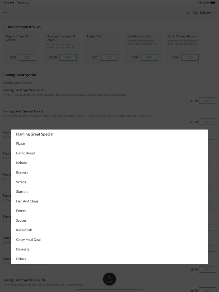 Flaming Great Shrewsbury
