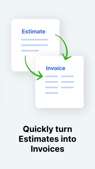 Job Estimates & Invoices Screenshot