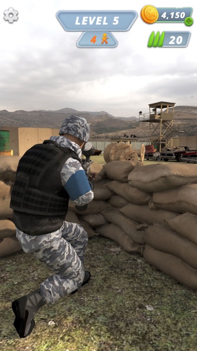Paintball Attack 3D: Color War Screenshot