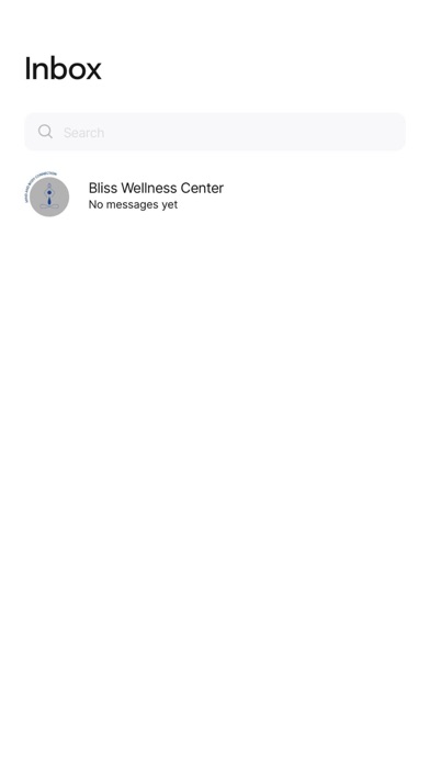 Bliss Wellness Center Screenshot