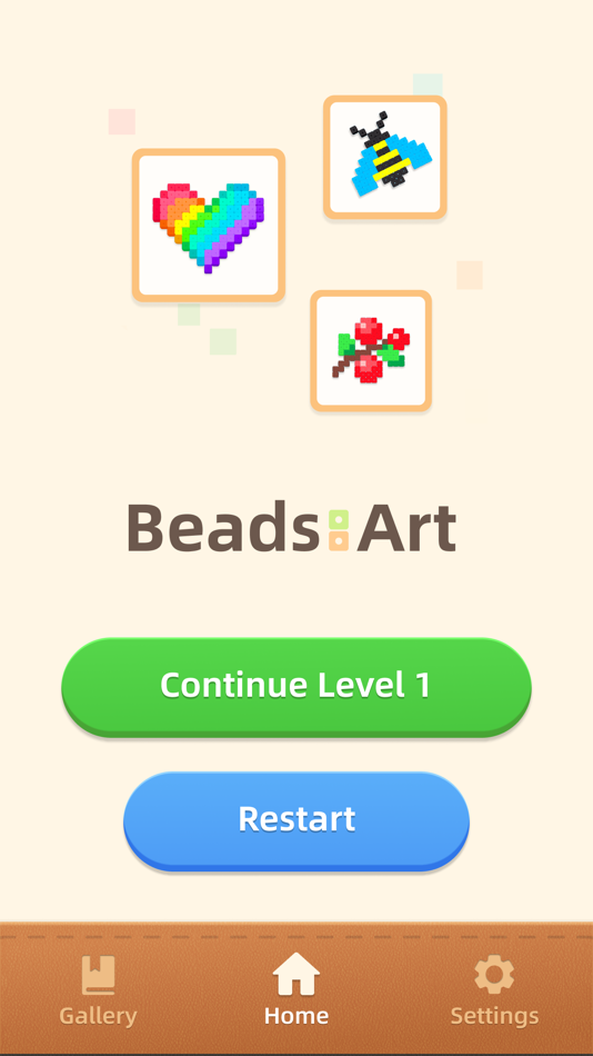 #1. Bead Puzzle Art (iOS) By: Twinkle Labs