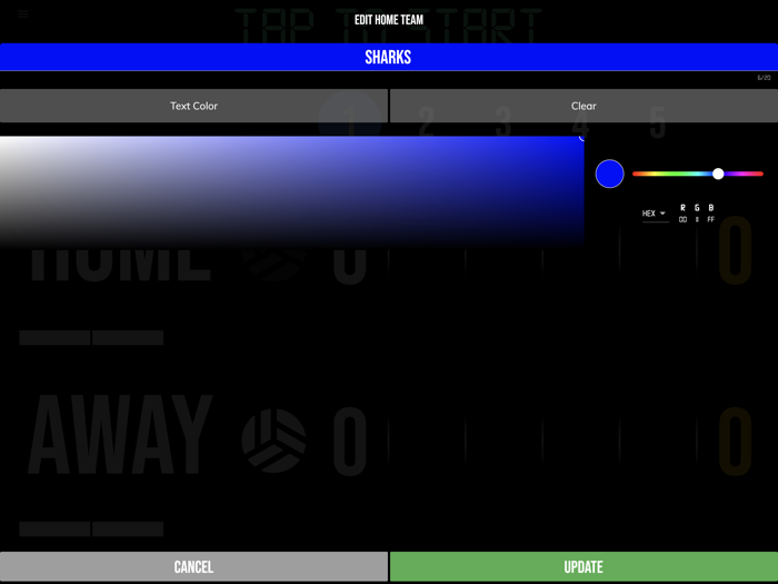 BT Volleyball Scoreboard