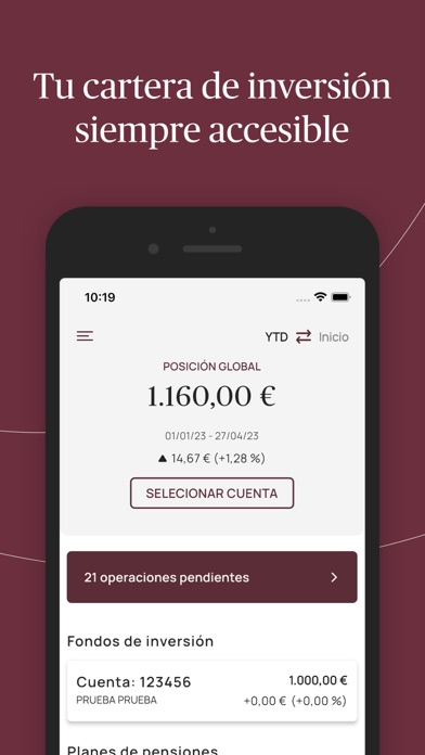 Panza Capital Screenshot