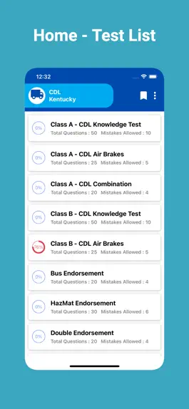 Game screenshot Kentucky CDL Prep Test mod apk