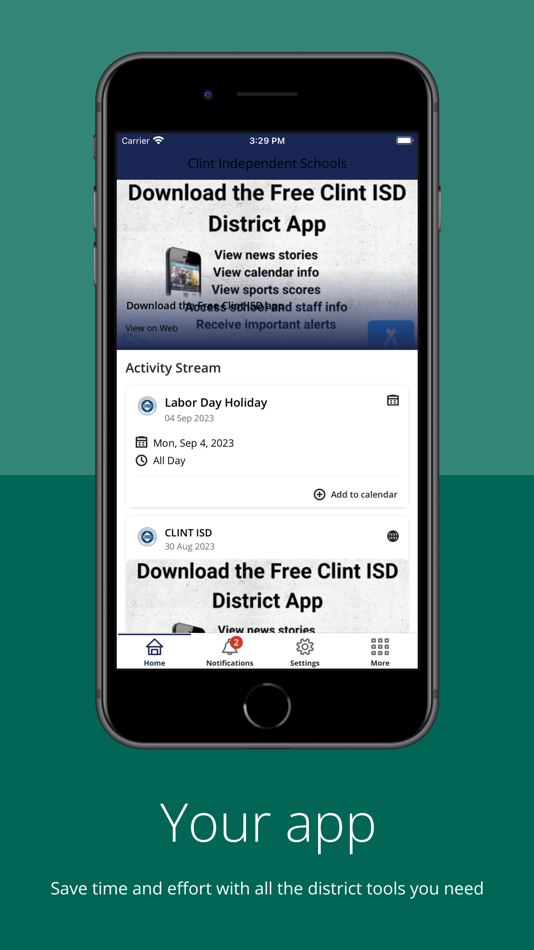#1. Clint Independent Schools (iOS) 由: Clint Independent School District