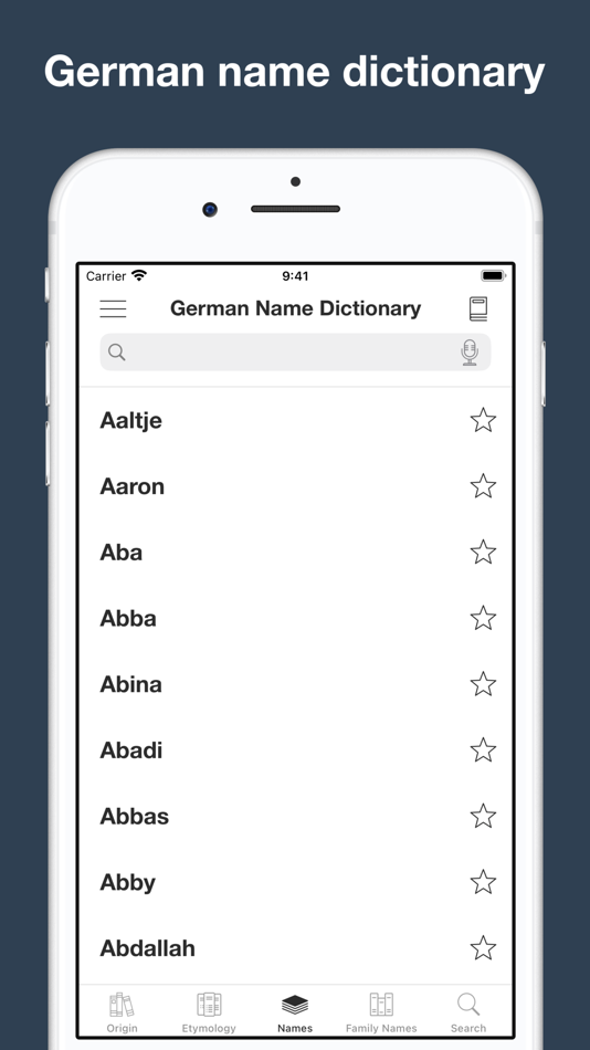 #5. German Word and Name Origins (iOS) 由: Lan Huong
