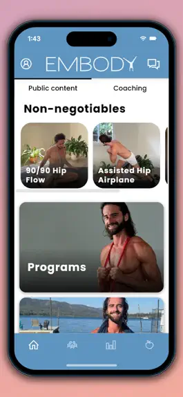 Game screenshot EMBODY Training mod apk