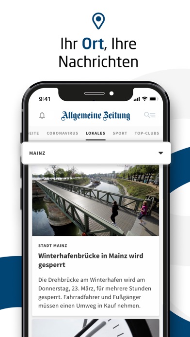AZ News-App Screenshot