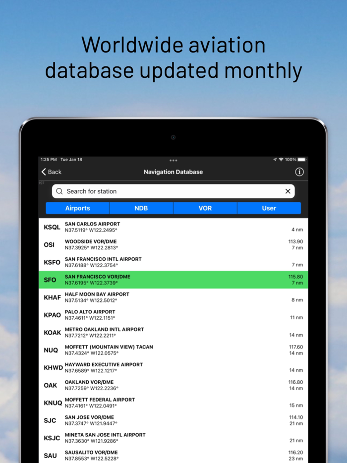 fDeck flight instruments