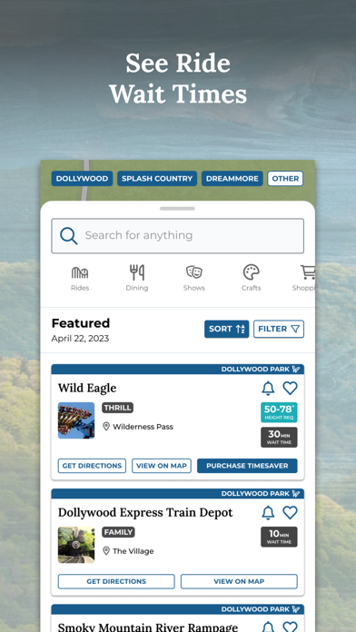 Dollywood Parks & Resorts Screenshot
