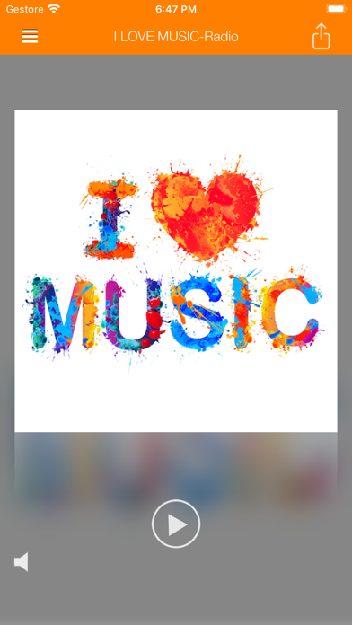 I LOVE MUSIC-Radio Screenshot