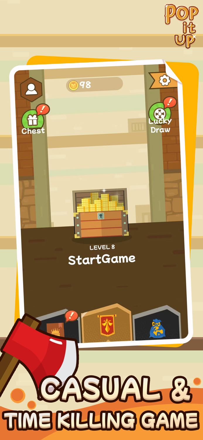 Pop it up - popping game