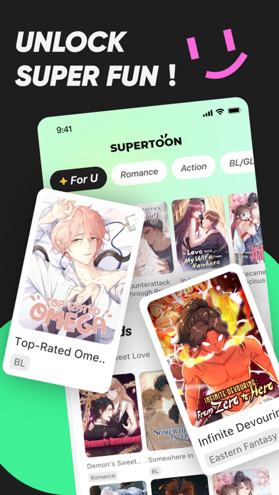 SuperToon - Webtoon, Manga Screenshot
