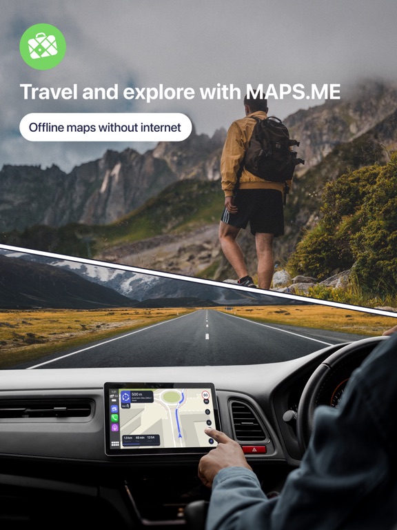 Screenshot #1 for MAPS.ME: Offline Maps, GPS Nav