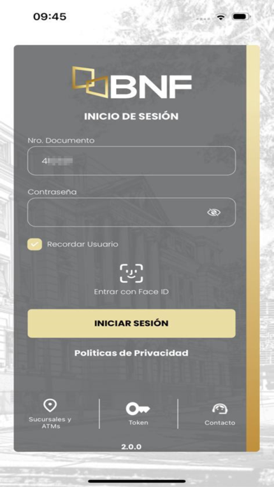 BNF Móvil Screenshot